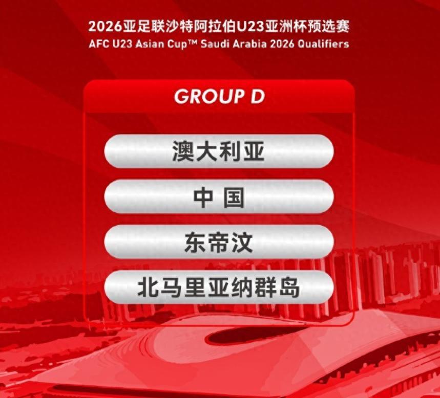 开云电子-随着澳大利亚6-0东帝汶，中国队10-0，亚预赛积分榜更新：2队出局